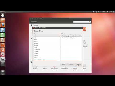 Video: Printeri Installimine Linuxi