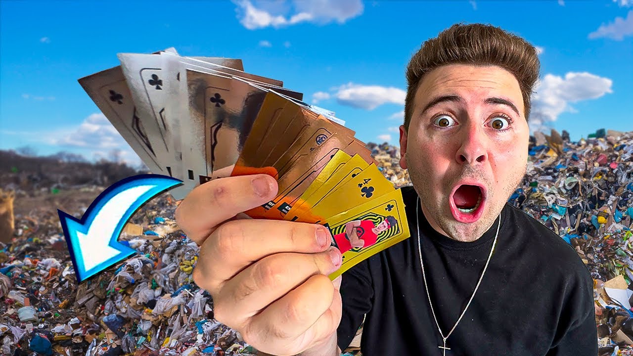 ENCONTREI TODAS AS FIGURINHAS LENDÁRIAS DO ENALDINHO NO LIXO!