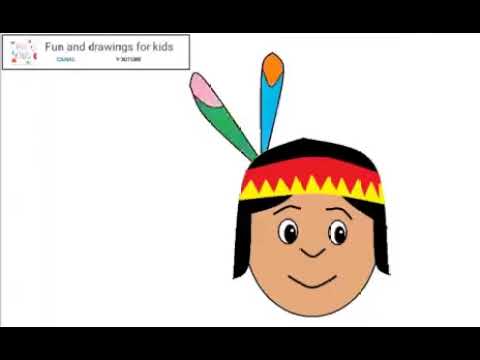 Hur man ritar en indian