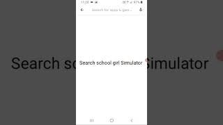 How to download school girl Simulator screenshot 1