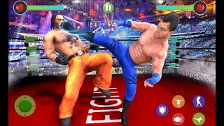 BodyBuilder Ring Fighting Club: Wrestling Games  andriod game play screenshot 5