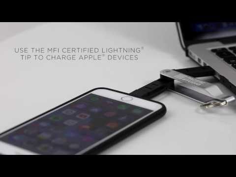 How to Use MFi Dual Lightning Micro Cable (#25824) for Android & Apple Devices?