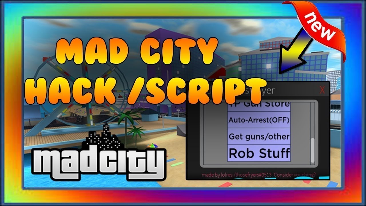 Roblox city script. Скрипт на 🌎 mad city.