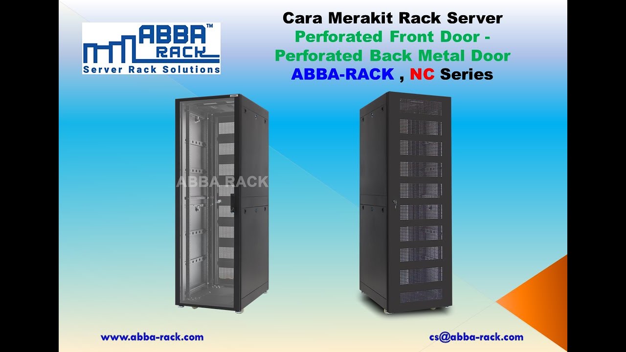 Cara Merakit Rack Server ABBA RACK - Premium Series (Perforated Front ...