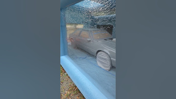 Inflatable paint booth works great. Vevor