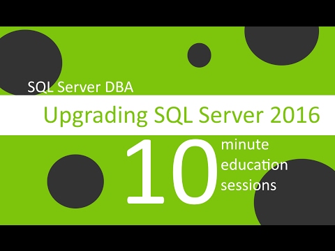 Upgrading to SQL Server 2016
