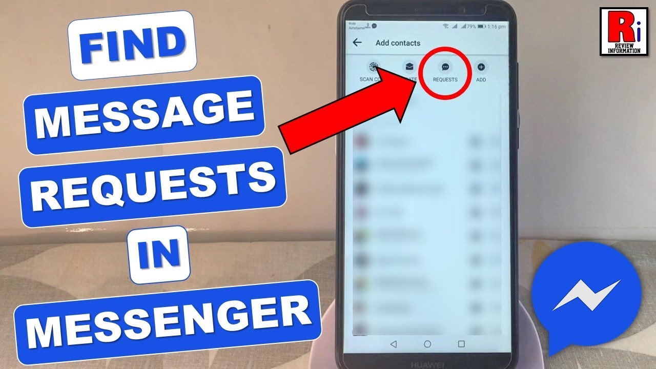 How To Find Message Requests In Messenger On Android YouTube