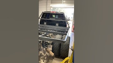 Part 1 - Big Flatbed Build for Big Cummins #flatbed #cummins #welding #fabrication #liftedtrucks