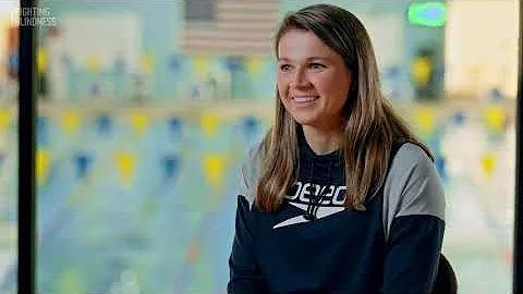 Blind Paralympic Swimmer Spreading Optimism | Becc...