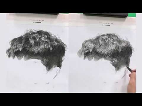 How to Draw Realistic Male Hair