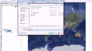 Netcad 6 Online Yüklenen Videoların Raster Veri Olarak Kaydedilmesi