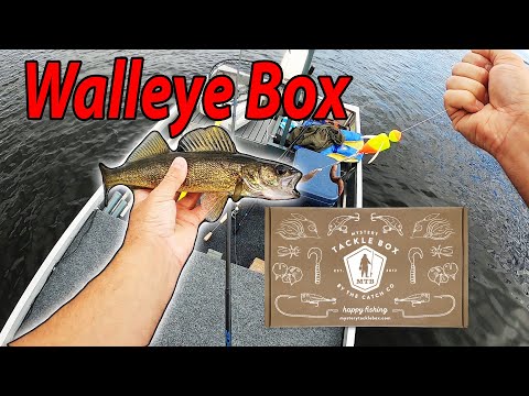 Walleye Fishing Mystery Box is TOUGH! (Walleye MTB Slam) 