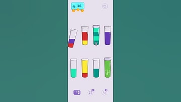 Cups game level 36 solution #gaming #gamingvideos