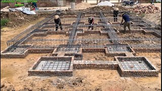 Construction Techniques For Solid House Foundations Using Traditional Reinforced Concrete