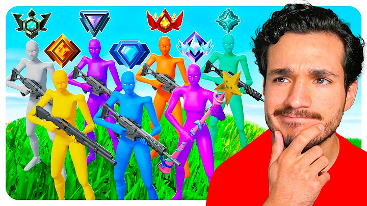 Hice un TORNEO de TODOS los Rangos en Fortnite!