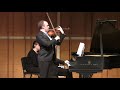 Capture de la vidéo Benjamin Baker, Violinist | Britten: Suite, Op. 6: Waltz