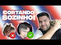 PASSO A PASSO Como cortar o cabelo sozinho (DETALHADO) #cortedecabelo #cortesocial