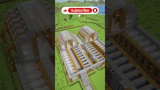 Minecraft 100  Villagers Trading Hall Base 🏠 #minecraft #eye4steel #shorts