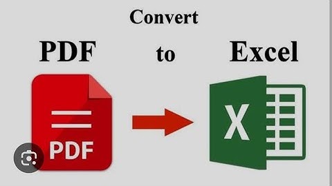 convert pdf to excel through java code