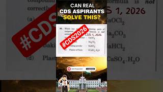 CDS GS PYQ Real Exam Questions | Most Expected Defence GS Questions #cds2026 #tranding #feedshorts
