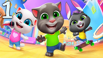 My Talking Tom Friends - Part 1 Pics All Friends - Gameplay Walkthrough