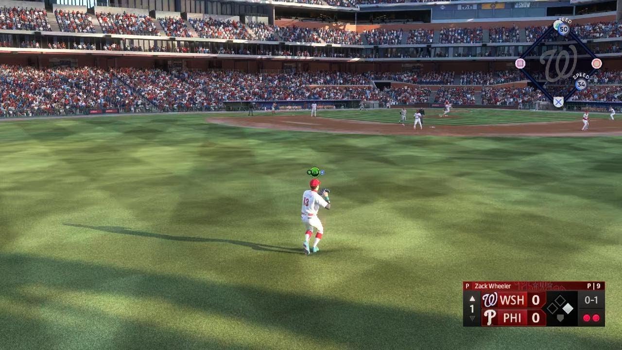 MLB The Show 22 Through Cutoff Man's Legs YouTube