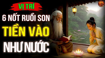 CỔ NHÂN DẠY: 6 NỐT RUỒI SON Mang Đến Phúc Lộc, Tiền Vàng Tràn Ngập Két! #trítuệtinhoa #trítuệcổnhân