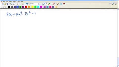 Graphing Polynomial Functions, Part 1