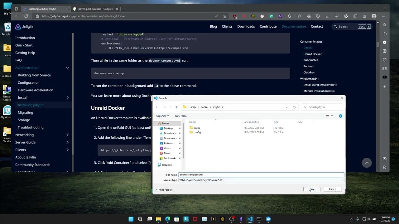 Setup Jellyfin on Windows using Docker Desktop YouTube