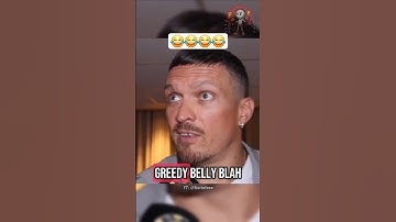 Hands down the funniest boxer alive 😂 #boxing #funny #usyk