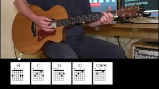 Here I Go Again - Whitesnake - Acoustic Guitar - Original Vocals - Chords