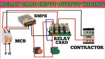 RELAY CARD WORKING & WIRING ! 4CHANNEL RELAY CARD INPUT OUTPUT CONNECTION !