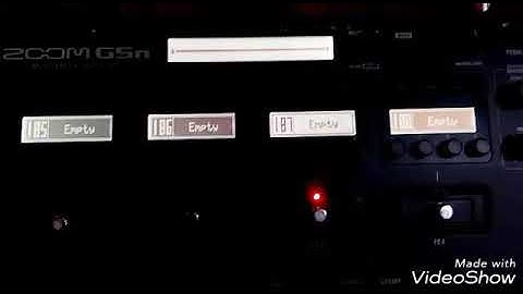 How to create Best lead effect in ZOOM G5N multi effect guitar processor