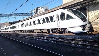 N100系特急スペーシアX４号N102F春日部駅発車　