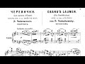 Tchaikovsky - Overture to Cherevichki [with score]