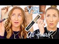 Yves Saint Laurent All Hours Concealer WEAR TEST and Swatches {Over 40}