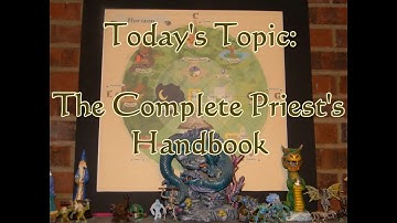 RPG Talks  Complete Priests Handbook Review for Advanced Dungeons & Dragons 2nd Edition