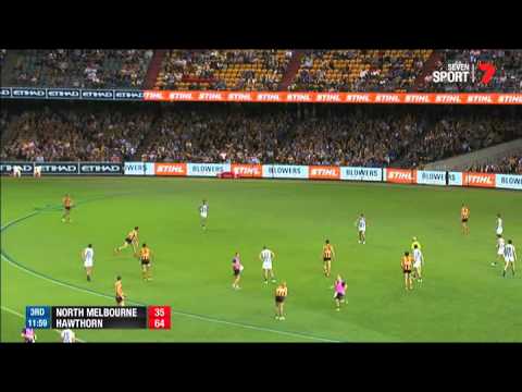 Round Afl Highlights North Melbourne V Hawthorn Round Afl Highlights North Melbourne V Hawthorn