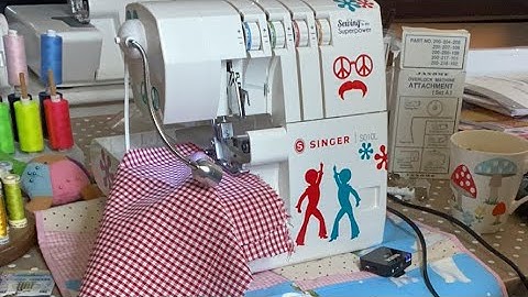 HELP!! NIEUWE GEBRUIKER van Overlocker en Serger? #abisden #overlocker