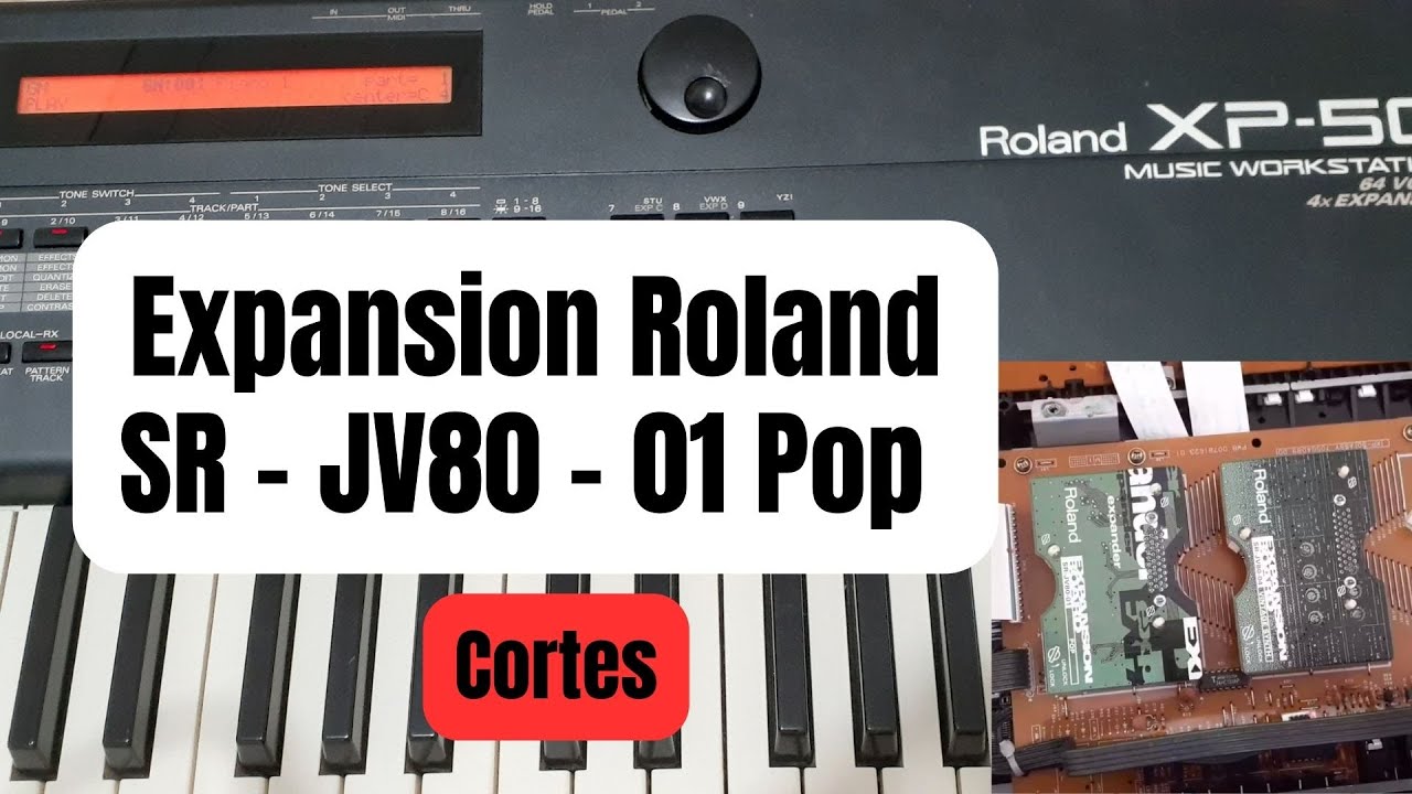 Expansion Roland SR JV80 - 01 Pop (cortes) - YouTube
