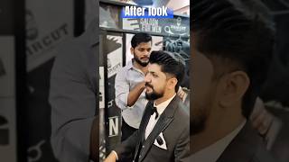 Modern Gentleman Look | Complete Hair &amp; Beard Transformation ✂️#viral #shots #hairstyle