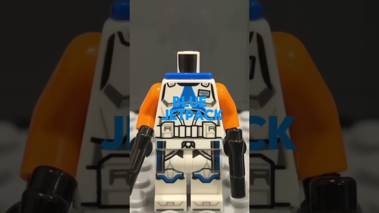 How to upgrade your 332 clone trooper￼ to make it look like the G.O.A.T￼! 🐐🔥
