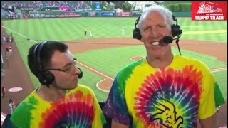 Bill Walton Explains Baseball~RIP Bill