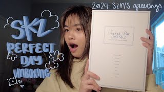 the right way to start 2024. | 2024 season's greetings 'perfect day with stray kids' unboxing