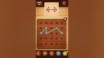 Line Puzzle Maple 21-40 String art