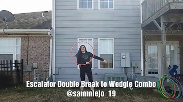 Escalator Break to Wedgie Combo hoop tutorial with Sammie Jo