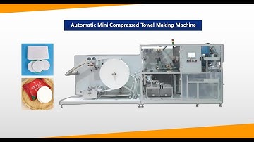 Full Automatic Compressed Magic Towel Making Machine