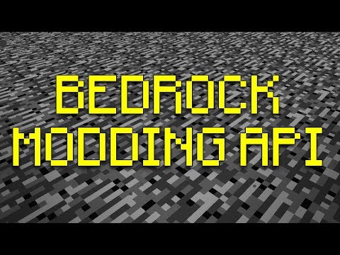 Minecraft Bedrock Edition Modding API In The Works! - YouTube