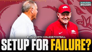 Is Arkansas Doomed or Saved with Bobby Petrino Back as Head Coach? | CFB Insiders