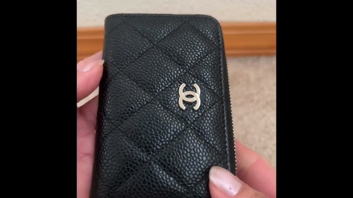 Chanel 21S IRIDESCENT Dark Beige WOC Caviar Leather UNBOXING & COMPARISONS Light  Beige #luxurypl38 